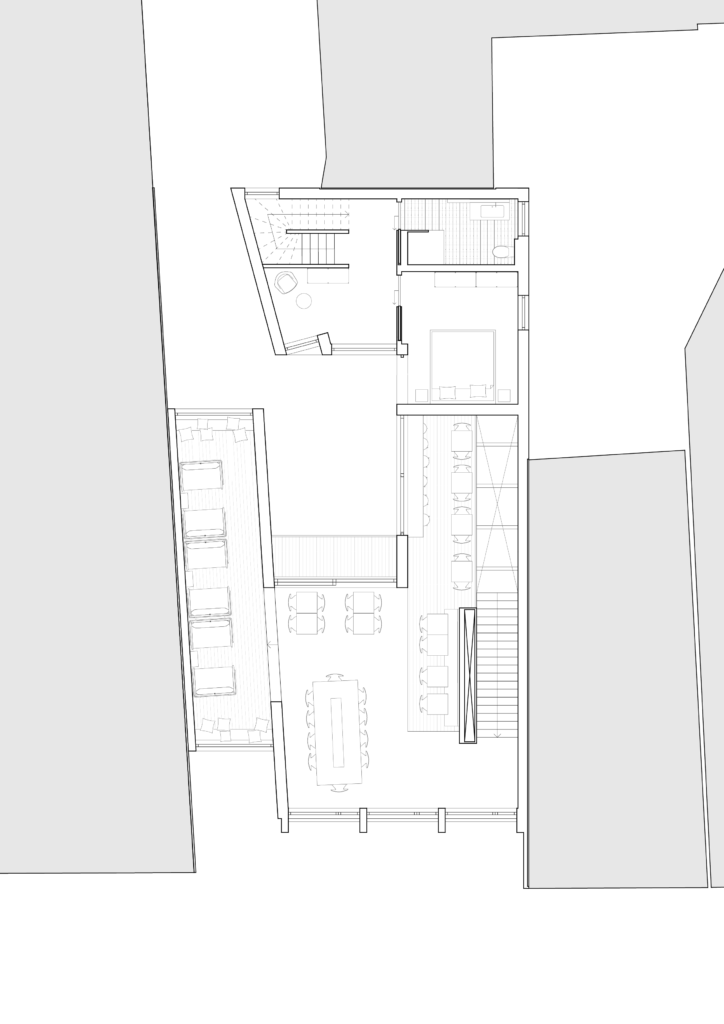 Coffee house plan second floor
