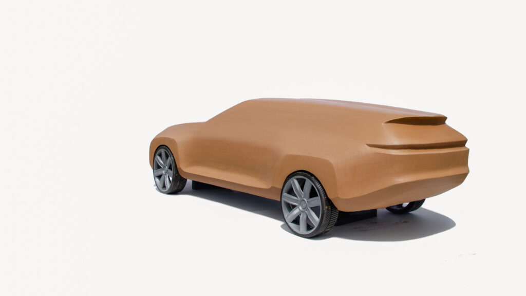 Automotive clay model