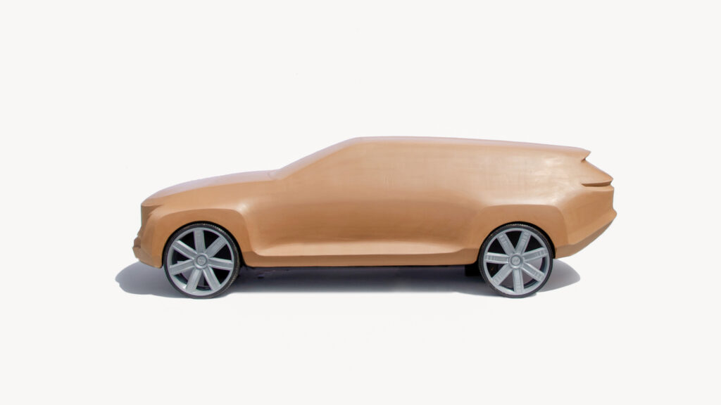 Automotive clay model