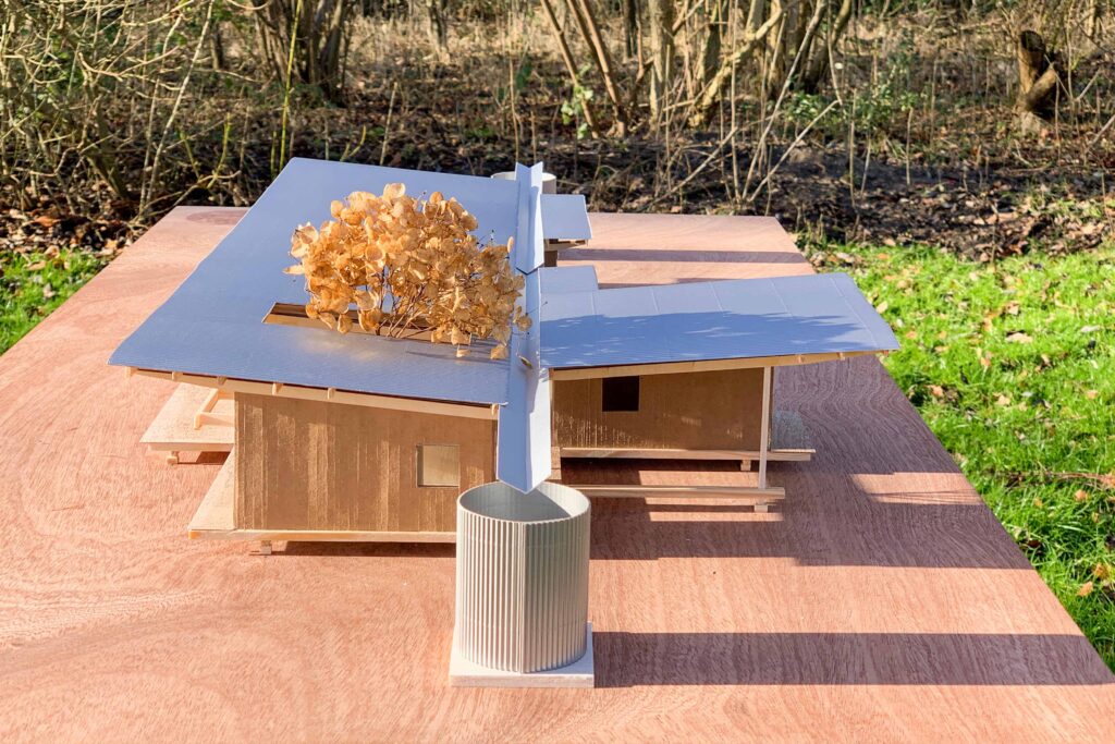 Polder home, Polder huis, Architectuur, Maquette, Architectural Model, Mees Wijnants