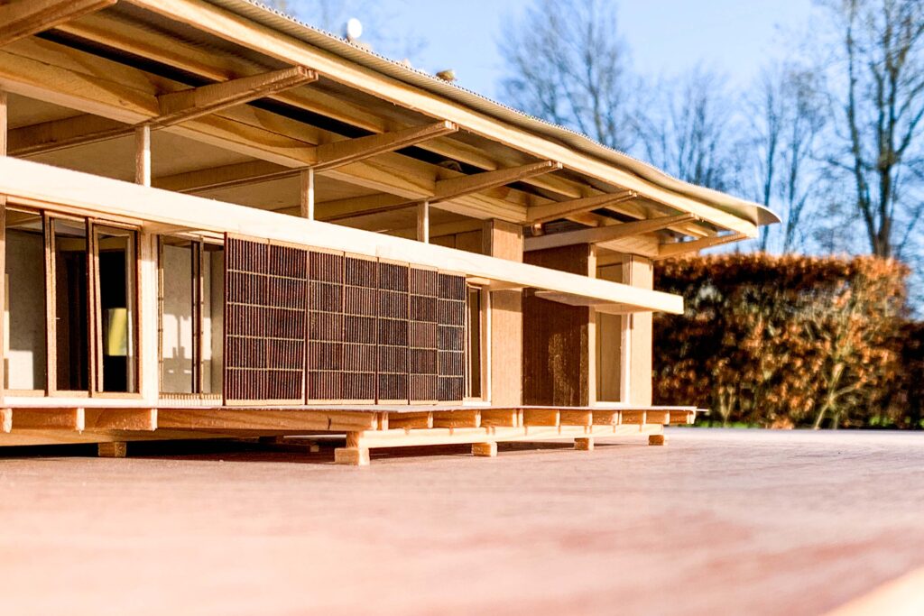 Polder home, Polder huis, Architectuur, Maquette, Architectural Model, Mees Wijnants