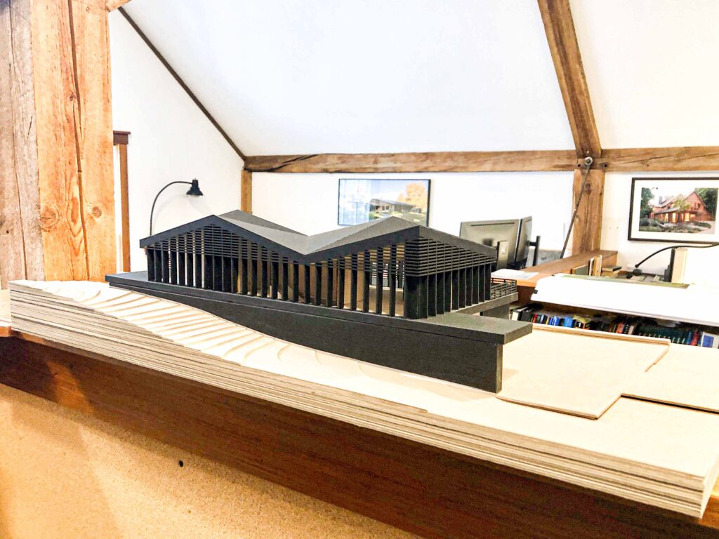 Vermont, Birdseye, Rural, Architecture, Architectuur, Sketch, Maquette, Architectural Model, Mees Wijnants