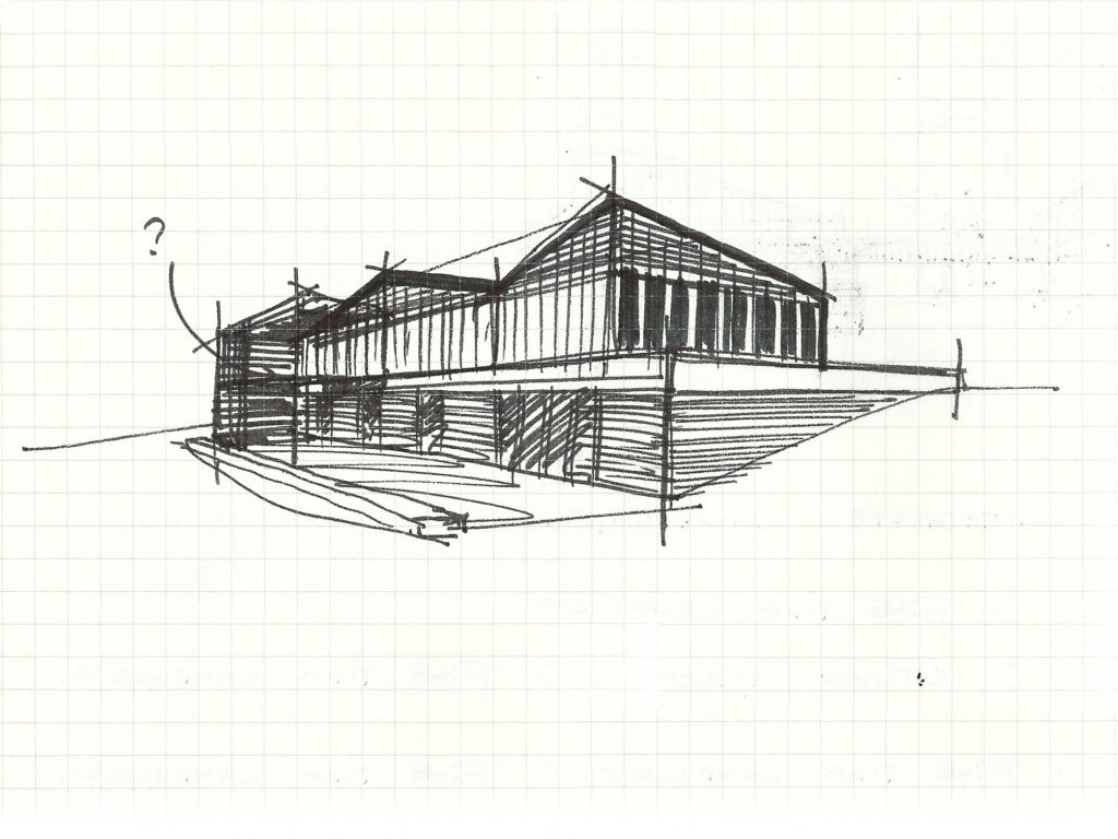 Vermont, Birdseye, Rural, Architecture, Architectuur, Sketch, Maquette, Architectural Model, Mees Wijnants